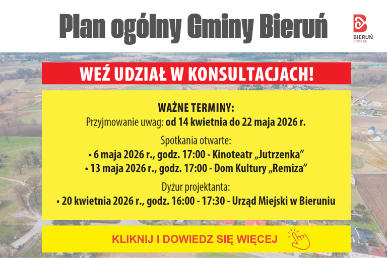 Plan ogólny dla Gminy Bieruń - ruszają konsultacje społeczne (slajd 2)